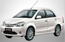 Toyota Etios car rental chennai